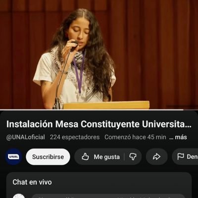 ____MaraVilla's profile picture. Lingüista. Estudiante de Psicología| Feminista. Delegada Constituyente UN. Amante y defensora de la vida digna. Construyendo desde @LaCreciente1 💜