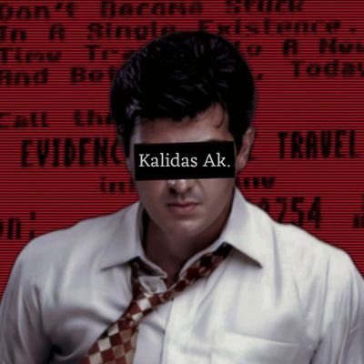 Kalidasak2k02's profile picture. They think I'm hiding in the shadows, but I am the shadows 🗿 Padmabushan Ajithkumar Stan 💫