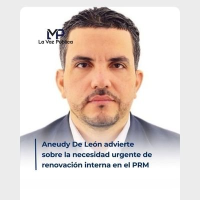 aneudydeleonm's profile picture. ⚖️🎓Jurista, Ciudadano | Ética ante todo | CEO @ADLjuristas |🔖Fundador y próx. SECRETARIO GENERAL del PRM | ♻ #NuevosParadigmasRD de la política🇩🇴.