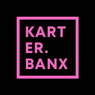 KarterBanx's profile picture. Karter Banx is a personality and media influencer known for his raw emotion and sharing funny experiences.  He is represented by the colors black and pink.