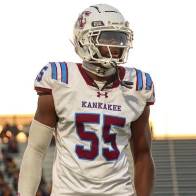 KJcrite55's profile picture. 6’3” 220 | Class of ’29 | Kankakee HS Varsity: FB (ATH/EDGE) | Wrestling (215) | T&F (Discus) 2x IESA State Qualifier | State Champ🥇