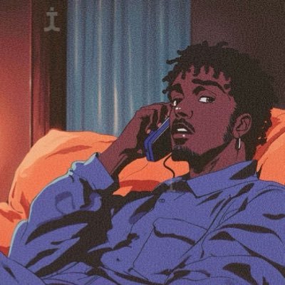 orange_mo0n's profile picture. black cat person