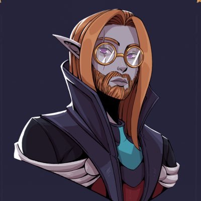 burtrak's profile picture. a mix of IRL (level 26) and gaming / DND