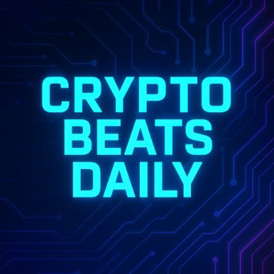 CryptoBeatsDL's profile picture. Crypto Beats Daily delivers fast, energetic tracks inspired by the latest moves in crypto turning market news into catchy beats, hooks, and stories