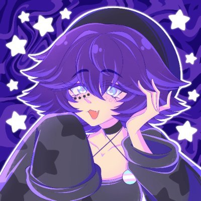 TheAstralFemVT's profile picture. ★ She/They★
☆ Just a sleepy gurl making silly gay music☆
★ Puppy on the streets mommy in the sheets★
☆blacklyte affiliate☆
★5'4★

☆banner: @BansheeRobin