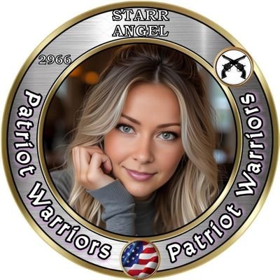 _StarrAngel's profile picture. Southern🌟 
❤️⚔️𝕻𝖆𝖙𝖗𝖎𝖔𝖙 𝕽𝖊𝖇𝖊𝖑⚔️❤️
#Christian ⚓ #Navy Brat
✨Advocate #Veterans #Kids #Animals✨ 1A/2A #AmericaFirst 🇺🇸  🎸🤘💥No Filter!   🚫DM's