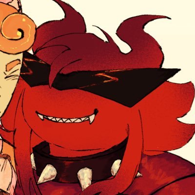 Angel_Dust_7's profile picture. I’m a multifandom mf that goes by all pronouns (genderfluid) i like to eat and cook im 19 and im black :3 #1 glisten lover and I block freely