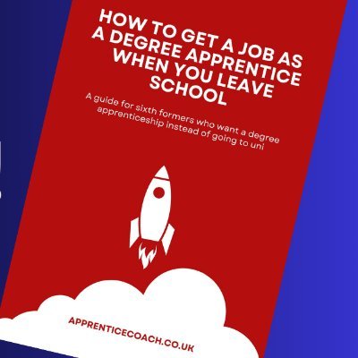 degreeappcoach's profile picture. How to get a job as a degree apprentice when you leave school or college.