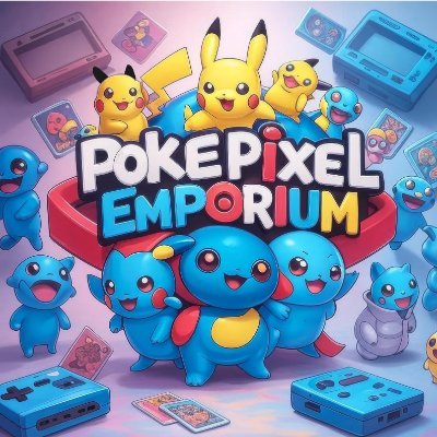 PokePixelStore's profile picture. X account for my eBay store, where I specialize in video games, retro handhelds, and Pokémon collectibles.