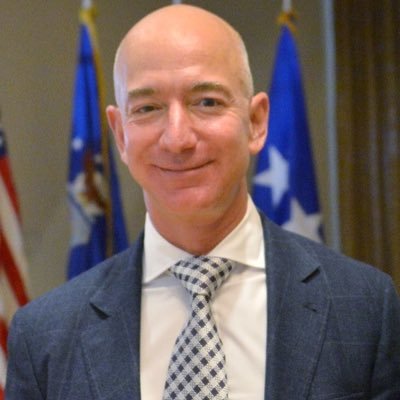 jeff_market7273's profile picture. Founder of Amazon, owner of Blue Origin, And to make shopping so easy it'll feel like I'm delivering dreams straight to your doorstep with Amazon, A launcher…🚀