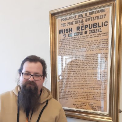 IEGallowGlass's profile picture. 35|Irish Libertarian-Marxist|Agender|ASD|Christian-Atheist|Antizionist 'Terrorist'| #FreeFreePalestine

Jesus Christ and James Connolly are my role-models.