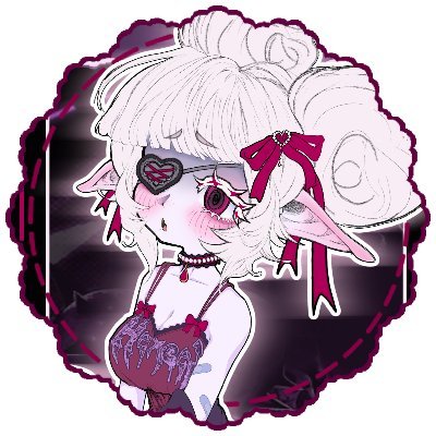 hexgirlidol's profile picture. ☆ alien elf girl 🪐🩸🪽
“ i ♡ art, cosplay + vocals ! ”

✦🍷 VTuber Fanart :: #Hexcels 🩸 
✧💀 Merch :: 𓆩@FiENDMADE𓆪 
✦💌「 𝐂𝐚𝐫𝐫𝐝 」:: https://t.co/slipA3cyrA