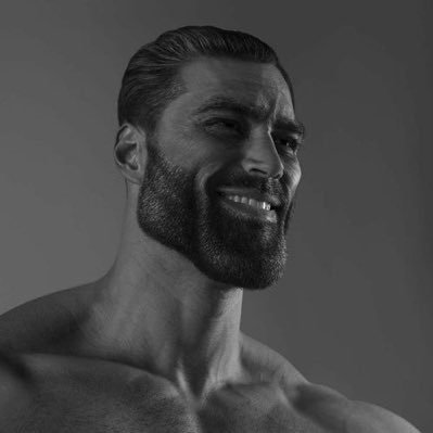 gigachadsupp's profile picture. It’s the Giga Chad meme on Solana, the big one🗿