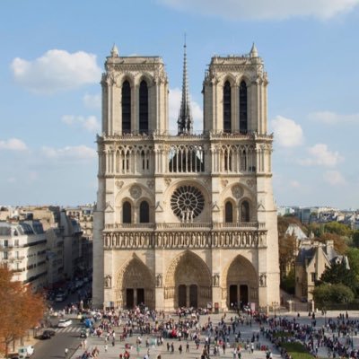 notredameparis's profile picture. Page officielle de la cathédrale Notre-Dame de Paris #NDParis