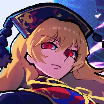 YOKU_YUKIHIME's profile picture. yoku_yukihime on tumblr
https://t.co/bNtaeLGcgK on bsky

The one and only, Junko from touhou 15.
woman who did the 1st 100% run of b3313 1.0.2