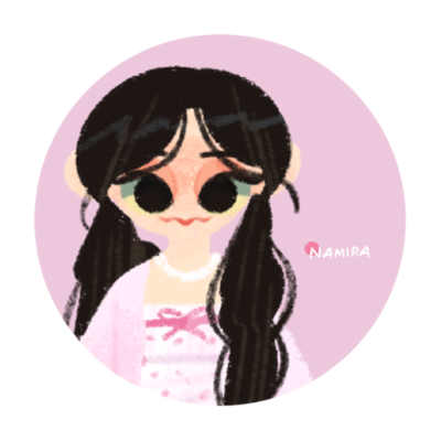 woirteI's profile picture. pwettie-𝖽͟𝗈͟𝗅͟𝗅͟𝗂͟𝖾͟.  𖢷 ׁ 𓂋 ₊  with pinkish bows and ribbons adorning her gossamery gowns, % tinkling bell of her mirth exudes delight. ⊹ ˖   ੭