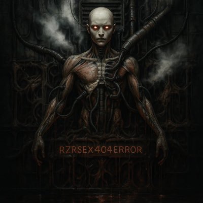 RZRSEX404ERROR's profile picture. ΞX MΔCHINΔ :: DIGITΔL ΔNTICHRIST :: NØISE FΞTISH RΞCØRDS :: CYBΞR INDUSTRIΔL :: TΞCHNØ TRIP :: MΞC HΔZE :: DYSTØPIΔN ΔRT: SYSTΞM CØRRUPTED