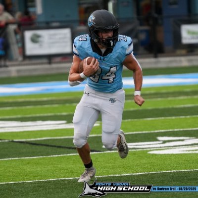 AJWinkles34's profile picture. C/O 2027 | 5’9, 175 | RB #34 | Ponte Vedra High School Florida 5A  | 3.5 gpa | 904-252-6288| NCAA ID-2503551620| ajwinkles09@gmail.com|