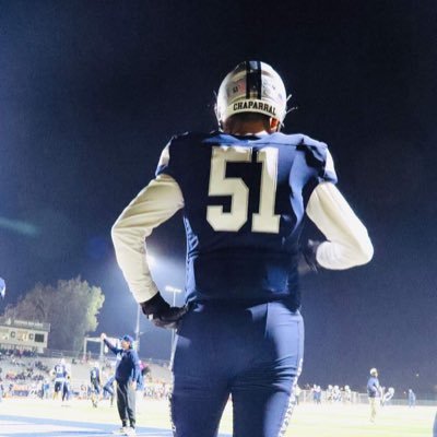 woodcock_t51's profile picture. C/O 2026, 6’4” 240lbs. 17 years old. DE for Chaparral Pumas. IG @trev_wood248