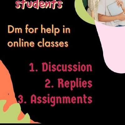 genioustricks's profile picture. Hi loves HMU for help with your assignments,essays,homework,proctored exams and online classes management at a low price
My email: Carolesyethea@gmail.com