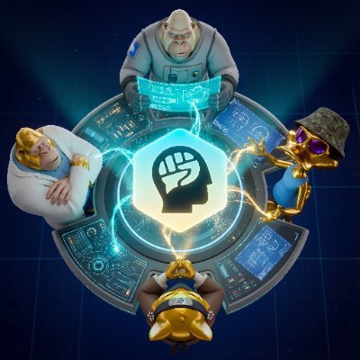 AThinkingMind's profile picture. Builder/Wizard
Dev: @thinkagents
R0n1n/Dev: @0n1Force  
Creative/Dev: @augimagination  
Wiz/Dev: @madebyclipper
Art: @GazeArtonAPE