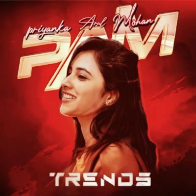 TrendsPriyanka_'s profile picture. Official Fan Trends Handle Of @priyankaamohan
