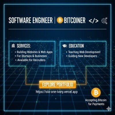 olawale217820's profile picture. A frontend web dev