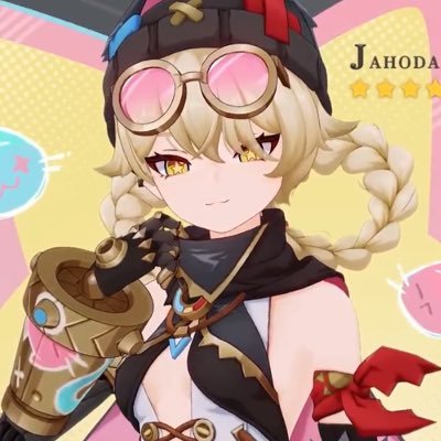 aboutjahoda's profile picture. #原神 : #Jahoda .ᐟ ֹ ₊ ꒱ — ( 4★) A legendary bounty hunter from #Nodkrai 🍓‼️ not leaks/spoilers free ‼️