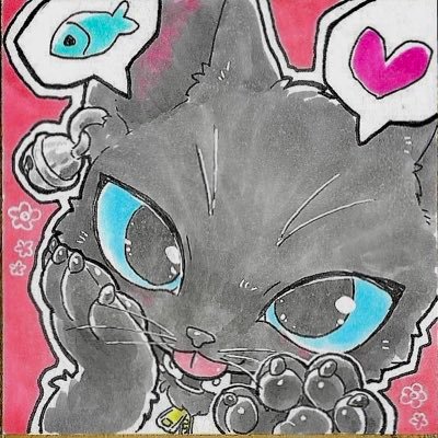kuronekoNevy's profile picture. 🐈‍⬛ 🐾🐾 /下僕@bluecat_aoineko /🪡@kurondou / icon @mochiri_work