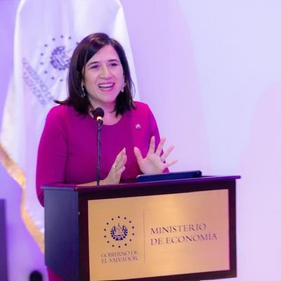 mayraahmedaea8's profile picture. Ministra de Economía de El Salvador
Gobierno del Presidente @nayibbukele