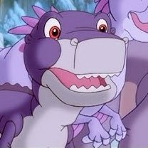 Chomper_LBT88's profile picture. Hi, I'm Chomper the Purple Sharptooth (Friendly) || Grandpa: @TyrannosaurBuck Mom: @MamaSharp_LBT Daddy: @DaddySharp_LBT #Mate: @Ruby_TLBT #TLBT