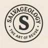 salvageology's profile picture. Rescue, Reclaim, Reuse and Repurpose (architecture, art, artifacts, decor, fashion, furniture, industrial, jewelry, relics, retro, salvage, vintage).