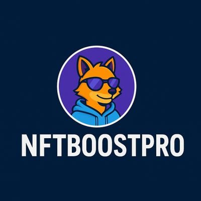 NFTBoostPro's profile picture. Boosting NFT Projects 🔥  
Likes • RT • 20K+ Views • WL Support  
Trusted by Founders & CM  
DM = Instant Delivery 🚀