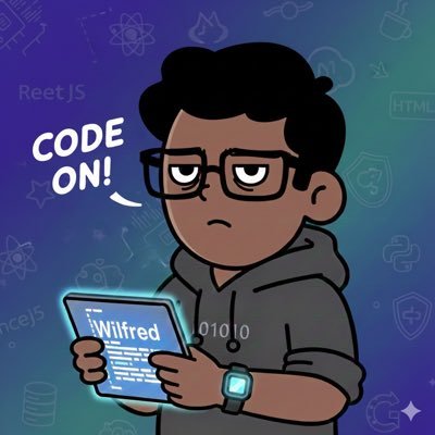 therealwilfred7's profile picture. Web Developer | UI/UX Designer | Web3 Professional. Passionate about blockchain, AI & community-driven projects. 💬 DM for collaborations!
