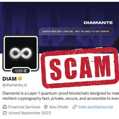 DIAM_IS_A_SCAM's profile picture. exposing DIAM the scam chain.

bridge drains your funds. team can even show bridge contract on BSC exist. (endpoint of official bridge in wallet)
