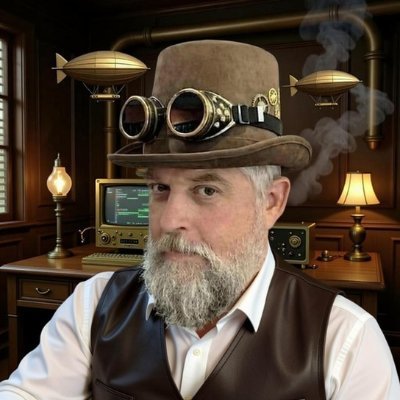 NiX_24J's profile picture. Bearded HAM operator | Linux rocks | AI, Retro tech, Steampunk, 3D printing & microcontroller tinkerer /maker | Silver | SCOPE NY 2A | Keto friendly.