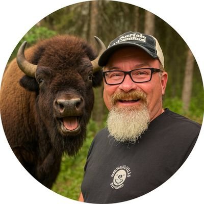 BuffaloRon's profile picture. part time American Bison Sock Maker, part time Farmer, full time father, grandfather, husband and patriot. 
I like to fish. 

I cook things and I know a guy...