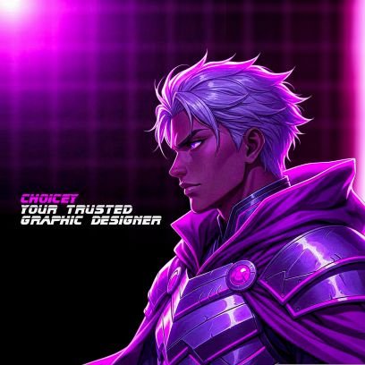 choiceydesigns's profile picture. An enthusiastic graphic designer that makes amazing visuals.
Connect and let's make your brand grow. 
https://t.co/32r7lnU599