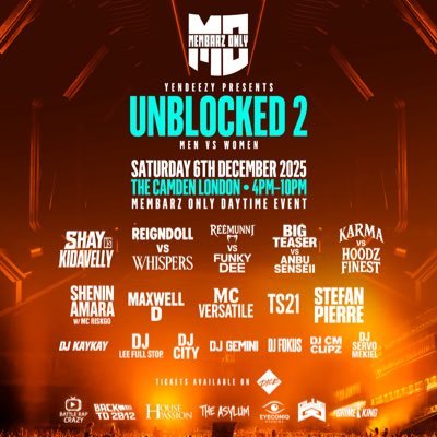 yendeezy's profile picture. Yendeezy presents @membarzonly LIVE Dec 6th🎟️🔥 https://t.co/aicE6VBiqH