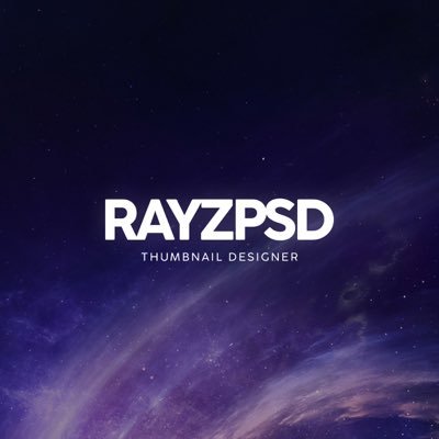 Rayzpsd's profile picture. I make Youtube Thumbnails🎨💻 S.Graphic Designer 🧑‍🎨 👨‍⚕️
