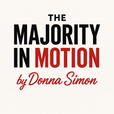 MajorityMotion1's profile picture. I’m Donna Simon, writing about justice, democracy, and the new rising majority. Sharp analysis, honest critique, and a vision for a fairer America.