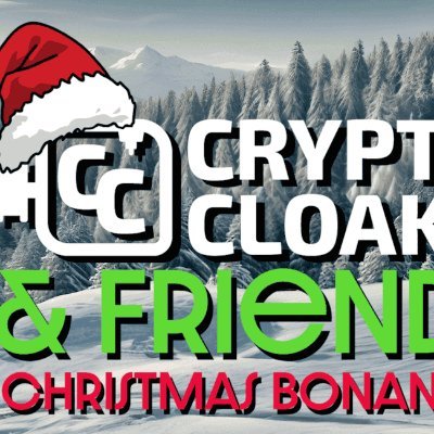 ChristmasBonanz's profile picture. Yes this is a legit account and yes this is for the CryptoCloaks and Friends Christmas Bonanza!!!!!! LFGGGGGGGGGGGGGG