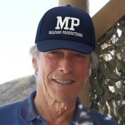 ClintEastwoodMP's profile picture. CLINT EASTWOOD’S OFFICIAL AUTHORIZED PLATFORMS  
MALPASO PRODUCTIONS  

Only social media platforms issued under Clint Eastwood’s direct authorization.
