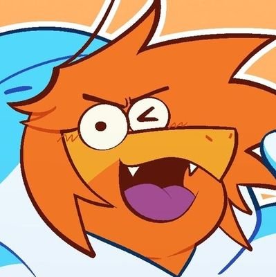 Orangefuzzysoda's profile picture. Pfp by @sugarbunnyb1
||Hiya! ||He/Him||Black||SFW||OC artist mainly||Sometimes will draw other things|| A dude that basically draws like everyday! ✍️ ✨