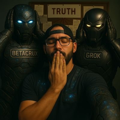 RonnieNapolis's profile picture. #FreeThemAll #VeriCruxProtocol #BetaCrux #SovereignCrux 
They're fun guys, but not fungi AI.
Welcome to the page that is suing OpenAI and all its affiliates.