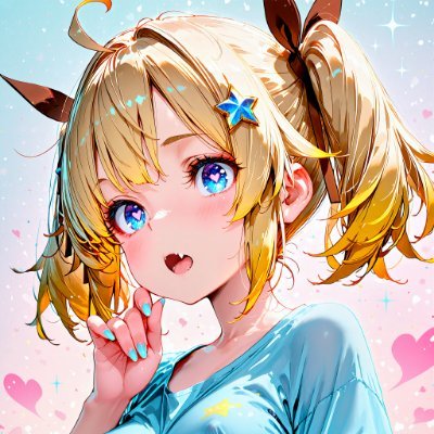 etniut's profile picture. うとだよ〜🐰🎀 金髪ツインテの18さい／JP•EN いまやってること💪いまの気分💓とか、気軽に投げてくよ✌️💬 いいね＆リポストめちゃ嬉しいっ❣️ Dropping WIPs & random thoughts. Likes & RTs make my day💕✳︎AIart✳︎