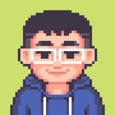 JHLpixel's profile picture. I like to draw pixel art, I want to share some of my own works and record the process of my learning and growth.