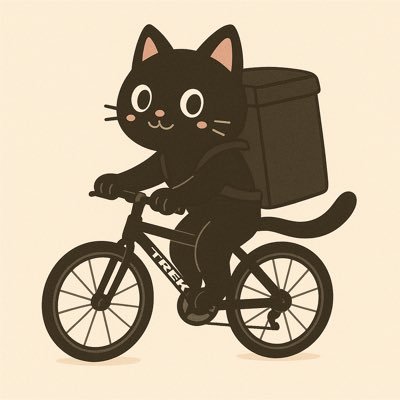 cycle__cat's profile picture. 2025.5〜副業 2025.11〜専業 中原区メインで自転車配達してます 趣味→筋トレ/ランニング/サウナ/料理/旅行/アニメ/株、NISA