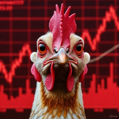 ApeAxie79065's profile picture. I launched $BOTTOM at the absolute bottom. The chicken knew. We are so fucking back