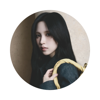 Myeui's profile picture. ᰍ   ˳ ♰   i.  반짝이는 요정의 날개 ⋆    :  1997s.   𓆸͙  ۫    ⢷   𝒯he whimsicals,   sonneta.   Princess fairy of TWICE,   delicate hearts. Thus glossier,  Myoui Mina.